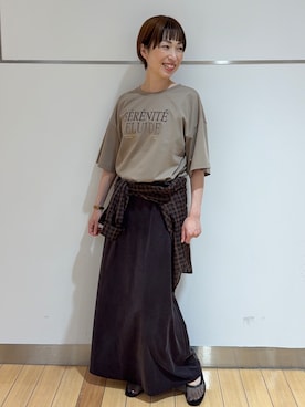 あやさん(レディース・154cm)の夏コーディネート