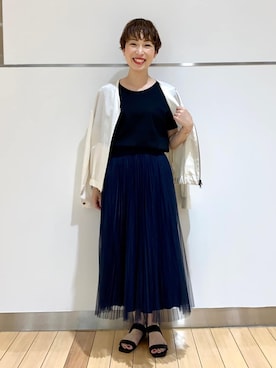 あやさん(レディース・154cm)の夏コーディネート