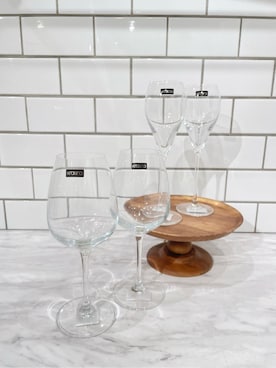 「212 KITCHEN STORE（トゥワントゥキッチンストア）のクロスノ デュエ フルート225 ペア（食器、その他）」を使った、ayaさん（レディース）の秋コーディネート