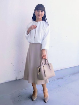 「Sunauna（スーナウーナ）のアイテム」を使った、keinaさん（レディース・160cm）の冬コーディネート