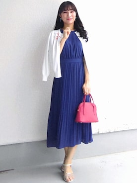 「Sunauna（スーナウーナ）のアイテム」を使った、keinaさん（レディース・160cm）の夏コーディネート