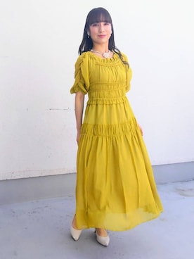 「Sunauna（スーナウーナ）のアイテム」を使った、keinaさん（レディース・160cm）の春コーディネート