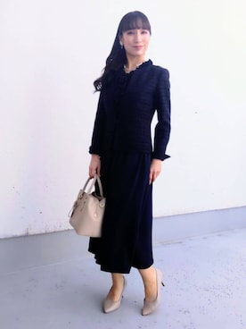 「Sunauna（スーナウーナ）のアイテム」を使った、keinaさん（レディース・160cm）の冬コーディネート