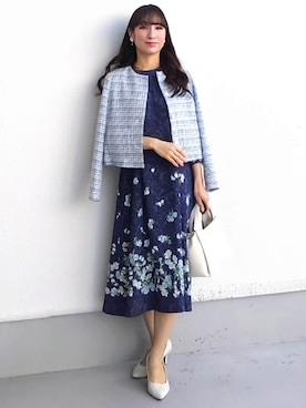 「COUP DE CHANCE（クードシャンス）のアイテム」を使った、keinaさん（レディース・160cm）の冬コーディネート