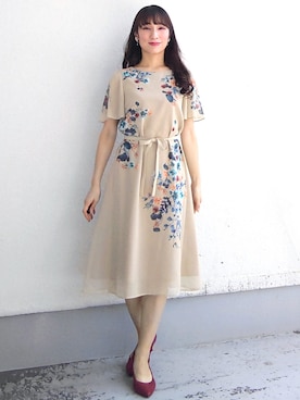 「Sunauna（スーナウーナ）のアイテム」を使った、keinaさん（レディース・160cm）の夏コーディネート