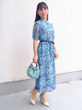 「Sunauna（スーナウーナ）のアイテム」を使った、keinaさん（レディース・160cm）の春コーディネート
