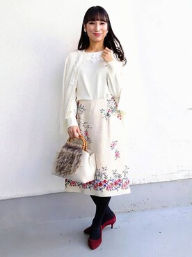 keinaさん（レディース・160cm）の冬コーディネート