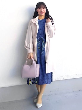 「COUP DE CHANCE（クードシャンス）のアイテム」を使った、keinaさん（レディース・160cm）の春コーディネート