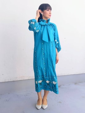 「Sunauna（スーナウーナ）のアイテム」を使った、keinaさん（レディース・160cm）の春コーディネート