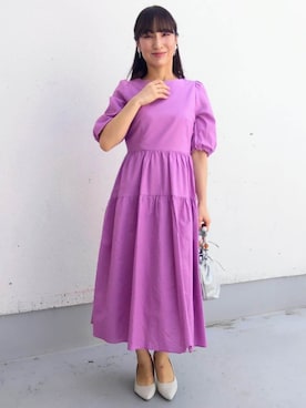「Sunauna（スーナウーナ）のアイテム」を使った、keinaさん（レディース・160cm）の春コーディネート
