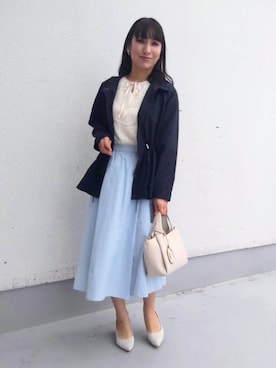 「Sunauna（スーナウーナ）のアイテム」を使った、keinaさん（レディース・160cm）の冬コーディネート