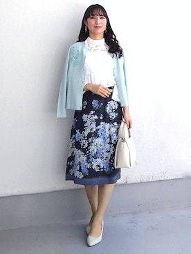 「COUP DE CHANCE（クードシャンス）のアイテム」を使った、keinaさん（レディース・160cm）の春コーディネート