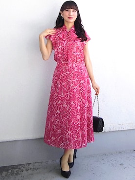 「COUP DE CHANCE（クードシャンス）のアイテム（シャツ/ブラウス）」を使った、keinaさん（レディース・160cm）の夏コーディネート
