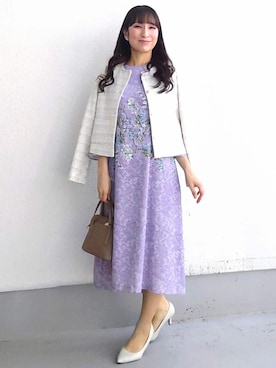 「COUP DE CHANCE（クードシャンス）のアイテム」を使った、keinaさん（レディース・160cm）の春コーディネート