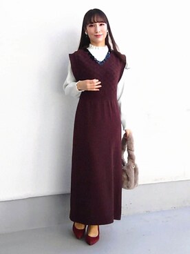 keinaさん(レディース・160cm)の冬コーディネート