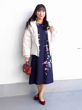 keinaさん(レディース・160cm)の冬コーディネート