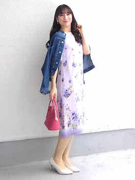 「Sunauna（スーナウーナ）のアイテム」を使った、keinaさん（レディース・160cm）の春コーディネート