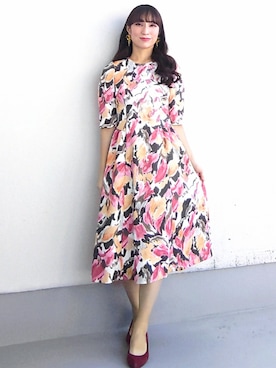 「COUP DE CHANCE（クードシャンス）のアイテム」を使った、keinaさん（レディース・160cm）の秋コーディネート