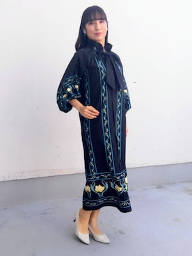 「Sunauna（スーナウーナ）のアイテム」を使った、keinaさん（レディース・160cm）の春コーディネート