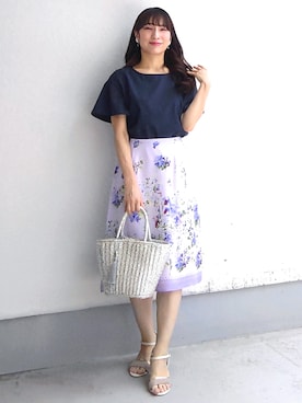 keinaさん(レディース・160cm)の夏コーディネート