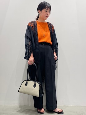 WAさん(レディース・152cm)の夏コーディネート