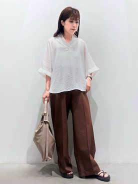 「grove（グローブ）のアイテム」を使った、ＷＡさん（レディース・152cm）の夏コーディネート