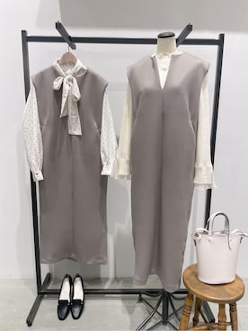 WAさん(レディース・152cm)の冬コーディネート