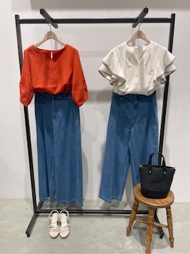 WAさん(レディース・152cm)の夏コーディネート
