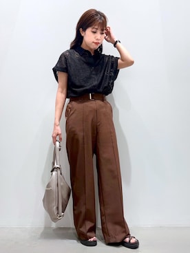 「grove（グローブ）のアイテム」を使った、ＷＡさん（レディース・152cm）の夏コーディネート