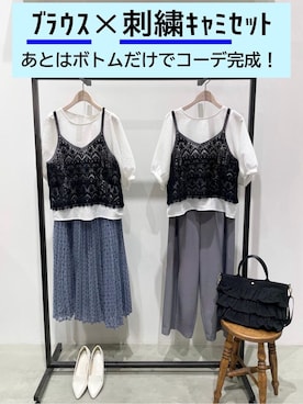 「アイテム（その他シューズ、ホワイト系）」を使った、ＷＡさん（レディース・152cm）の夏コーディネート