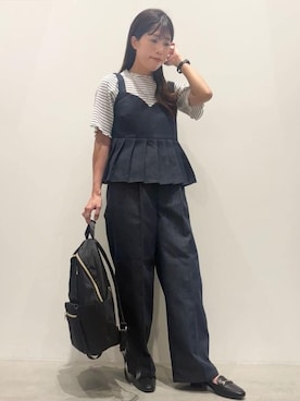 WAさん(レディース・152cm)の秋コーディネート