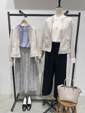 WAさん(レディース・152cm)の春コーディネート