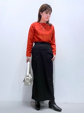 WAさん(レディース・152cm)の秋コーディネート