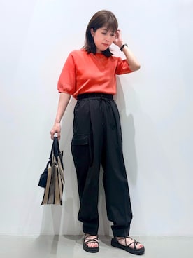 WAさん(レディース・152cm)の夏コーディネート