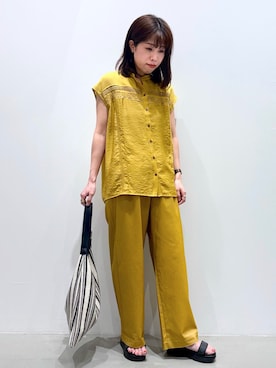 「grove（グローブ）のアイテム」を使った、ＷＡさん（レディース・152cm）の夏コーディネート