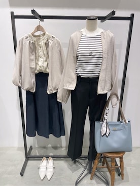 WAさん(レディース・152cm)の春コーディネート
