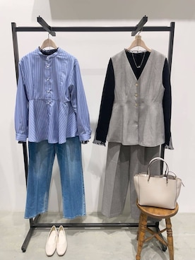 WAさん(レディース・152cm)の春コーディネート