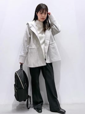 WAさん(レディース・152cm)の冬コーディネート