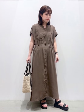 「grove（グローブ）のアイテム」を使った、ＷＡさん（レディース・152cm）の夏コーディネート