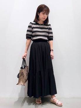 「grove（グローブ）のアイテム」を使った、ＷＡさん（レディース・152cm）の夏コーディネート