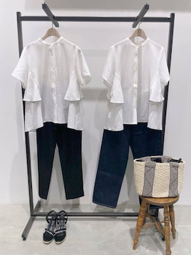 WAさん(レディース・152cm)の夏コーディネート