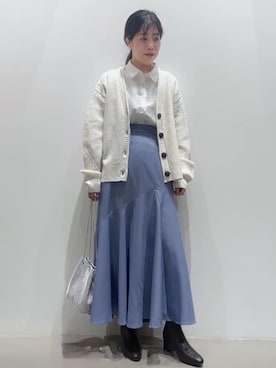 WAさん(レディース・152cm)の冬コーディネート