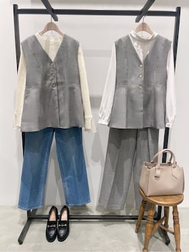 WAさん(レディース・152cm)の春コーディネート