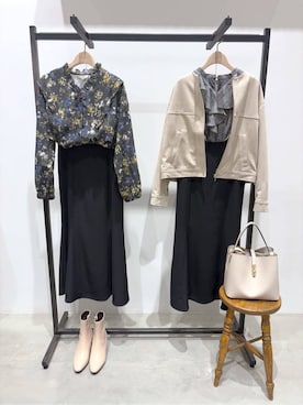 WAさん(レディース・152cm)の秋コーディネート
