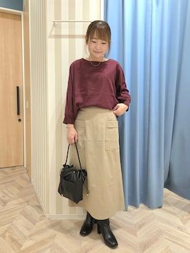 Ikumiさん(レディース・155cm)の秋コーディネート