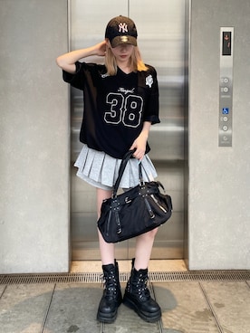 「link lot（リンクロット）のアイテム」を使った、ssm1020さん（レディース・157cm）の夏コーディネート