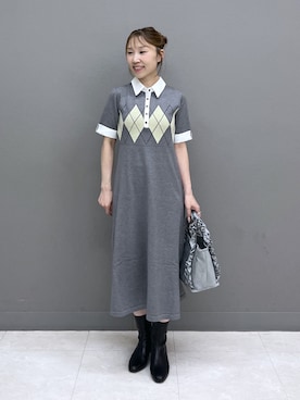 「NATURAL BEAUTY BASIC（ナチュラルビューティーベーシック）のアイテム」を使った、naho0202さん（レディース・154cm）の夏コーディネート