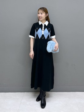 「NATURAL BEAUTY BASIC（ナチュラルビューティーベーシック）のアイテム」を使った、naho0202さん（レディース・154cm）の夏コーディネート