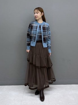 「アイテム（アンサンブル）」を使った、naho0202さん（レディース・154cm）の秋コーディネート