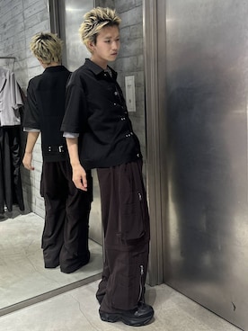 「HARE（ハレ）のアイテム（パンツ）」を使った、ke5_eigoさん（メンズ・170cm）の夏コーディネート